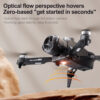 Drone with optical flow technology