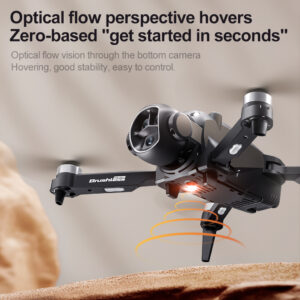 Drone with optical flow technology